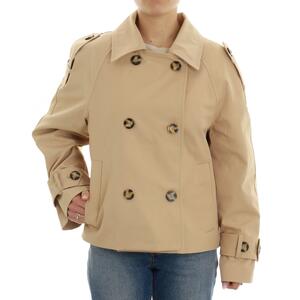 TRENCH CORTO BEIGE